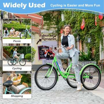 Slsy 7 Speed Adult Tricycle for All Riders