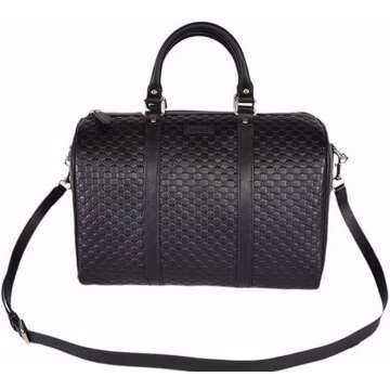 Gucci Nice Microguccissima Leather Boston Bag