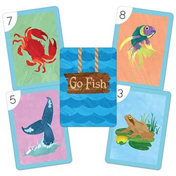 Imagination Generation Illustrated Card Game| Develop Critical Thinking, Strategy & Problem Solving| Go Fish Matching Cards