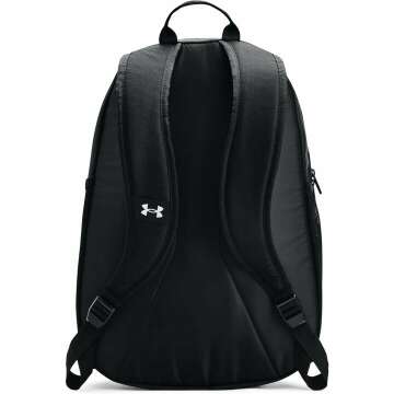 Under Armour Unisex-Adult Hustle Sport Backpack , Black (001)/Silver , One Size Fits All