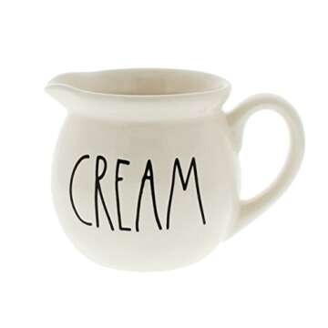 Rae Dunn Magenta Ceramic CREAM Creamer