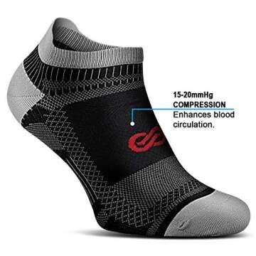 Compression Running Socks for Athletes & Travelers