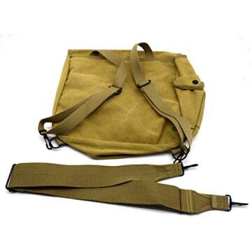 Repro WWII US M1936 M36 Musette Field Bag Back Pack Haversack