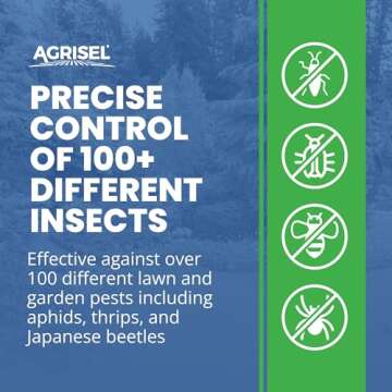 Agrisel ImidaPro 2SC/Midash 2SC Insect & Pest Control, Broad Spectrum, Residential & Commercial, Effective Against 100+ Pests, Outdoor Use Only, Includes 3-pack of Agrisel Protective Gloves, 32 Ounces