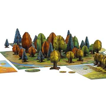 BLUE ORANGE GAMES Photosynthesis Board Game - Award Winning Family or Adult Strategy Board Game for 2 to 4 Players. Recommended for Ages 8 & Up.