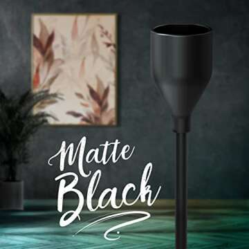 Matte Black Candlestick Holders for Taper Candles, Set of 3 Taper Candle Holders for Candlesticks, Ideal for Home Décor, Wedding, Birthday Party, Date Night, Thanksgiving Or Other Special Occasions