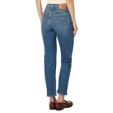 Levi's Women's Wedgie Straight Jeans - Maximum Effort Style, Size 28