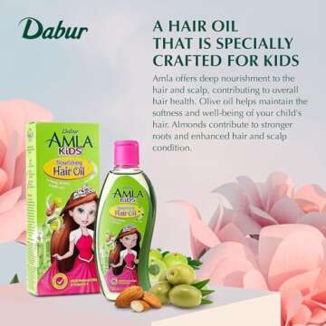 Dabur Amla Hair Oil for Kids' Strong and Healthy Hair