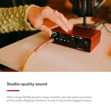 Focusrite Scarlett Solo 4th Gen Audio Interface