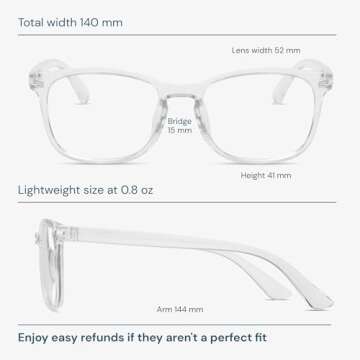 Gaoye Blue Light Blocking Glasses - Anti UV Ray Computer Gaming Glasses, Blue Blockers Glasses For Women/Men