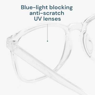 Gaoye Blue Light Blocking Glasses - Anti UV Ray Computer Gaming Glasses, Blue Blockers Glasses For Women/Men