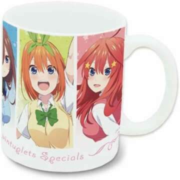 ライセンスエージェント Mug Set A for Quintessential Quintuplets Fans