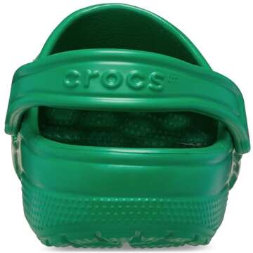 Comfort Meets Style: Crocs Unisex Classic Clog in Green Ivy, Size 8 US Men