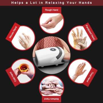 Hand Massager with Heating - Ideal Gift for Everyone