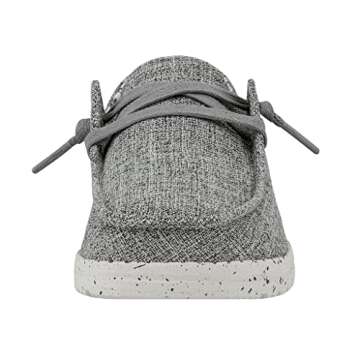 Hey Dude Wendy Blend Linen Shoes - Iron Grey Comfort