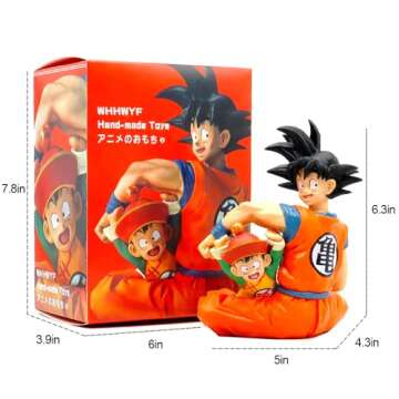 AODURY Super Saiyan GK Figure - 6.3in PVC Collectible