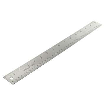 Officemate Stainless Steel Ruler - Durable & Accurate