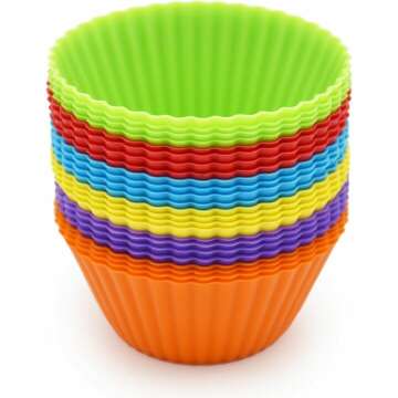 Reusable Silicone Cupcake Cups