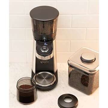 OXO On Barista Brain 9 Cup Coffee Maker and Conical Burr Coffee Grinder Bundle