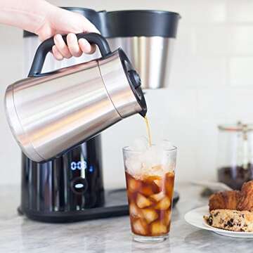 OXO On Barista Brain 9 Cup Coffee Maker and Conical Burr Coffee Grinder Bundle