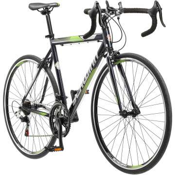 Schwinn Volare Hybrid Sports Road Bike, Men and Women, Aluminum Frames, 700c Wheels, Flat and Drop Handle Bar Options, Multiple Speed Drivetrains