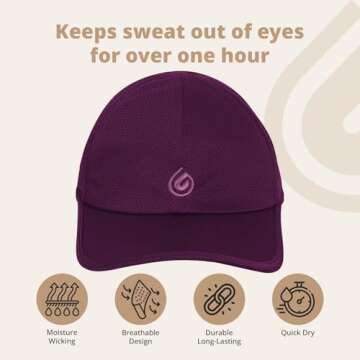 Gymwrap Pony 2.0 Adjustable Sweat-Wicking Cap