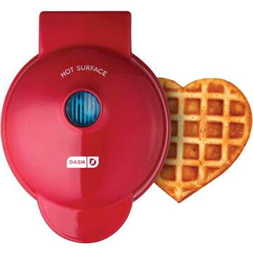 DMW001HR Individual Waffle Maker for Breakfast