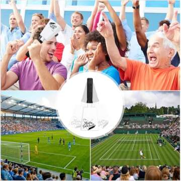 Cow Bell Noisemaker for Sports & Events - Big Sound!