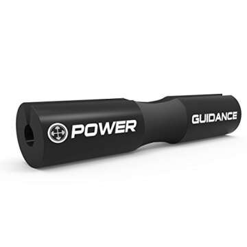 POWER GUIDANCE Barbell Squat Pad - Neck and Shoulder Protective Pad - Great for Squats, Lunges, Hip Thrusts, Weight Lifting and More