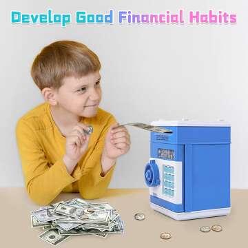 Refasy Electronic Piggy Bank for Kids - Savings Fun!