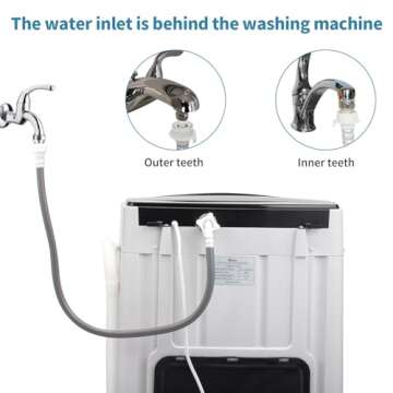 Winado Full Automatic Portable Washer and Dryer