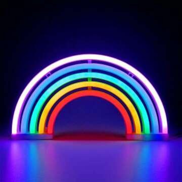 Rainbow Neon Light