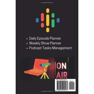 Podcast Planner Notebook for Artists and Hosts