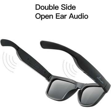 Smart Athletic Polarized Sunglasses with Bluetooth