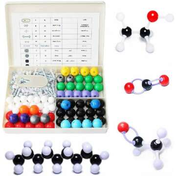 LINKTOR 239-Piece Chemistry Molecular Model Kit - Enhance Learning for Students & Teachers