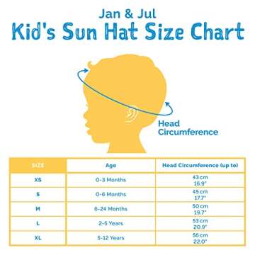 JAN & JUL Cotton Foldable Baby Newborn Sun-Hat for Girl with Strap (S: 0-6 Months, Strawberry)