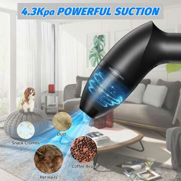 Mini Keyboard Vacuum Cleaner for Easy Desk Cleaning