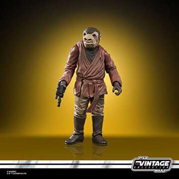 STAR WARS The Vintage Collection Snaggletooth Toy, 3.75-Inch-Scale A New Hope Action Figure, Toys for Kids Ages 4 and Up