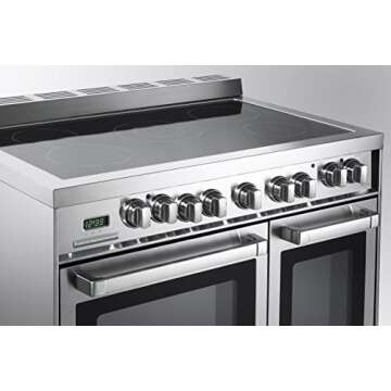 Verona VEFSEE365DSS 36" Electric Double Oven Range Convection Stainless Steel