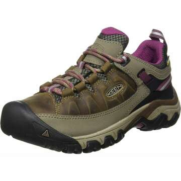 KEEN Women's Targhee 3 Low Height Waterproof Hiking Shoes