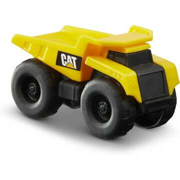 CAT Construction Truck Toy Set - 5 Piece Bundle