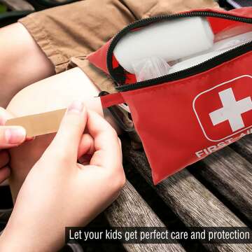 Compact 166-Piece Emergency First Aid Kit