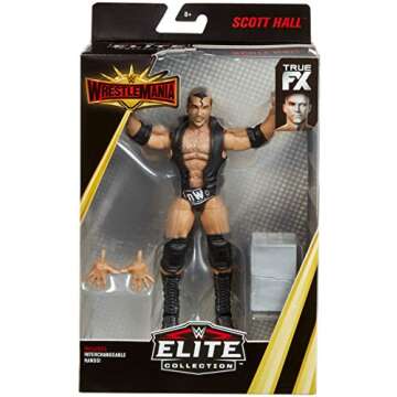 WWE WrestleMania Scott Hall Elite Collection Action Figure