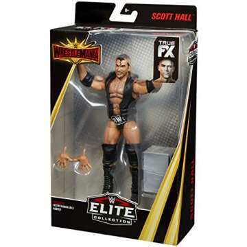 WWE WrestleMania Scott Hall Elite Collection Action Figure