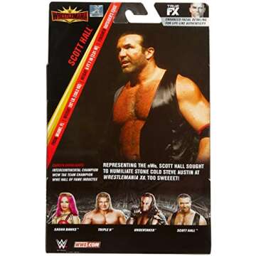 WWE WrestleMania Scott Hall Elite Collection Action Figure