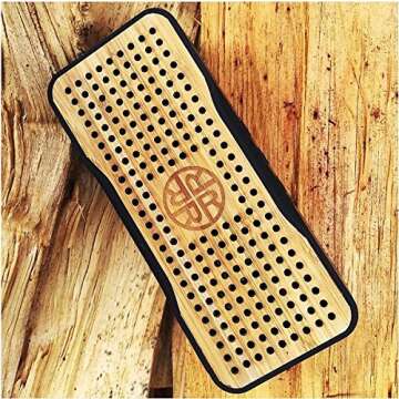 Reveal Solar Speaker, Portable Wireless Bluetooth Bamboo Speaker & Phone Charger Eco-Friendly Bamboo Wood Design