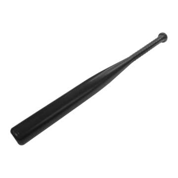 Champion Sports Solid Lightweight Plastic Bat with Molded Plastic Grip Handle - Plastic Bat Provides More Safety - For All Ages - 31" length