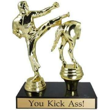 Funny Kickass Trophy