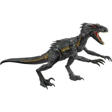 Jurassic World Grab 'N Growl Indoraptor Toy - Realistic Sound & Action