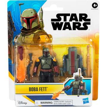 Boba Fett Deluxe Action Figure - 4 Inch Star Wars Toy